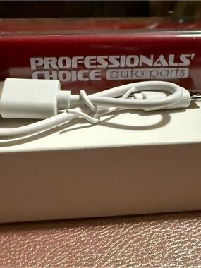 White USB Charging Cable
